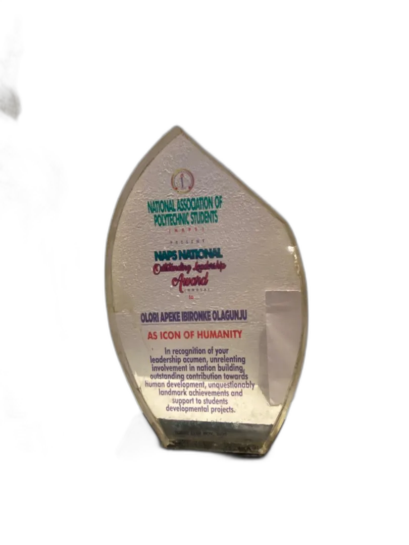 NAPS National Outstanding Leadership Award