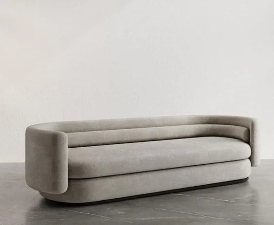 Stone Curved Daybed Sofa